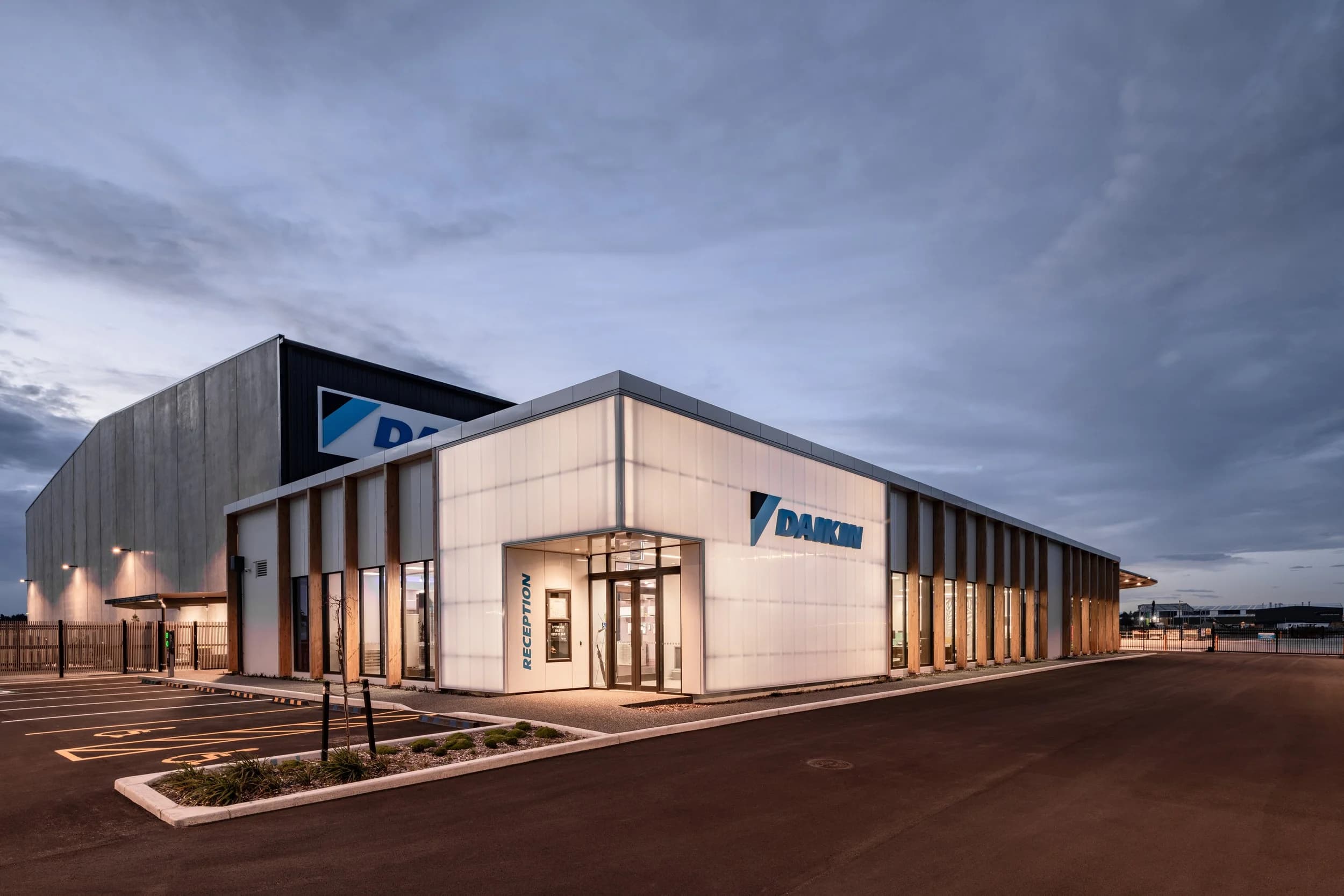 Daikin Park, Christchurch, designed by Archco