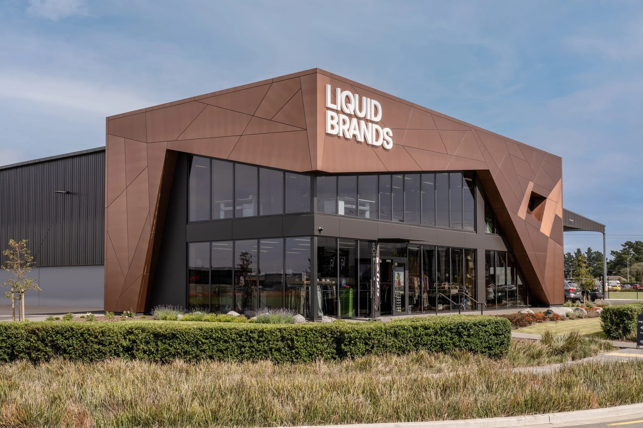 Liquid Brands, Christchurch, designed by Archco