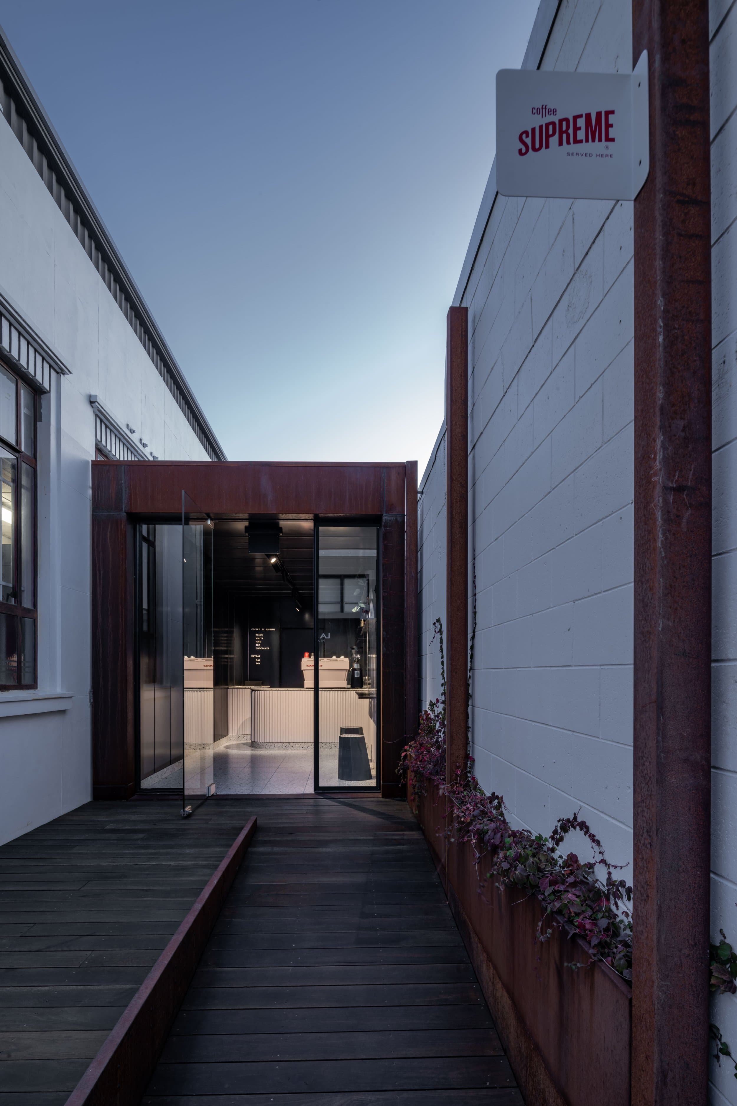 Café Olympia, Merivale, Christchurch, designed by Archco