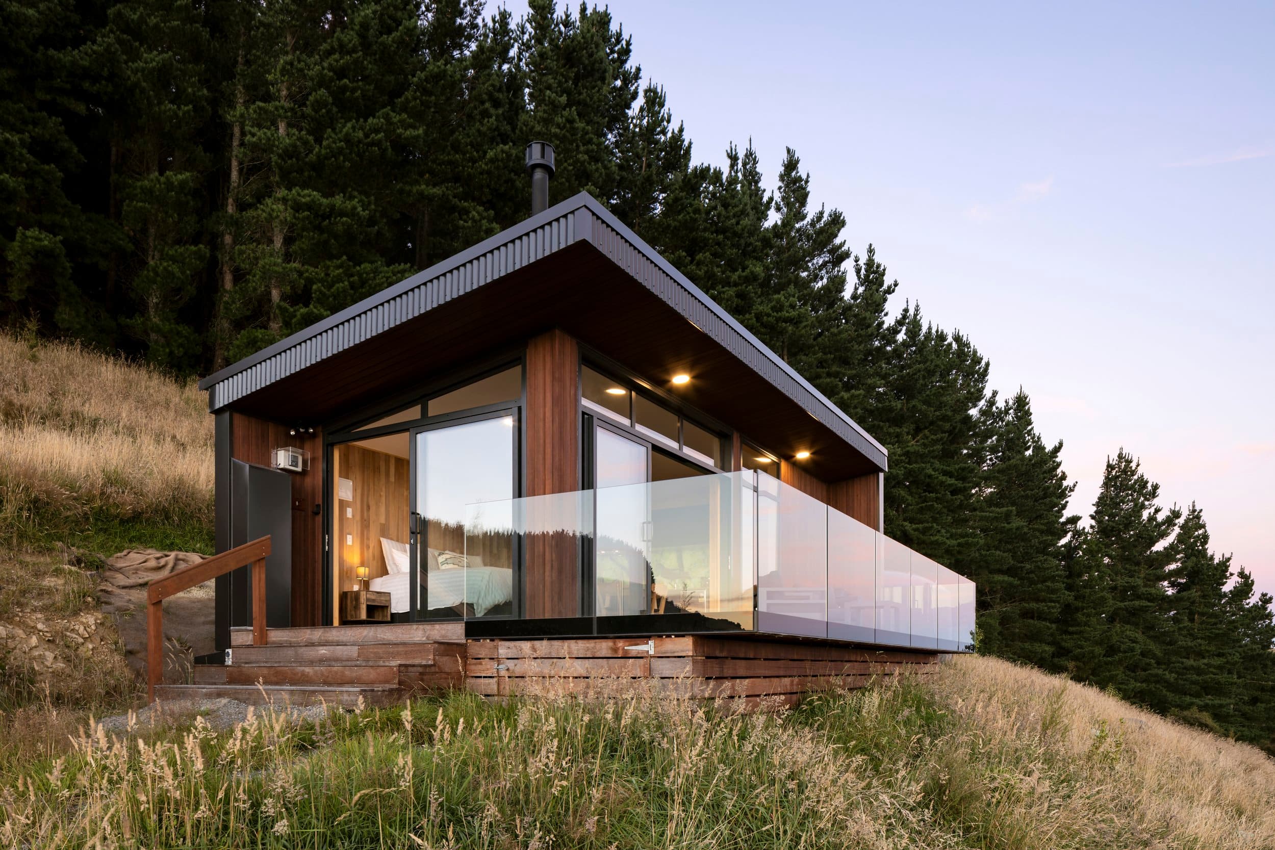 Sladdens Bush, Oxford Hills, North Canterbury, designed by Archco